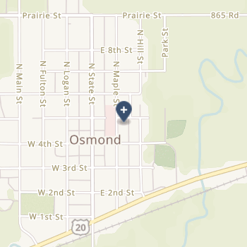 Osmond General Hospital on map