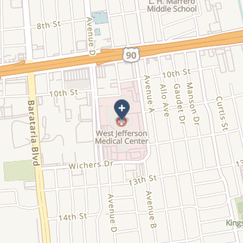 West Jefferson Medical Center on map
