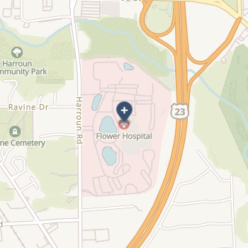 Flower Hospital on map