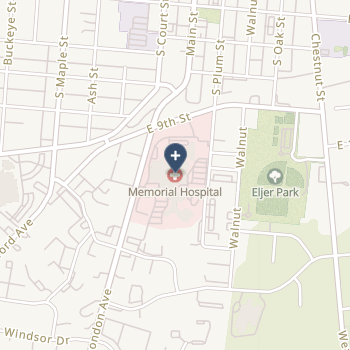 Memorial Hospital on map