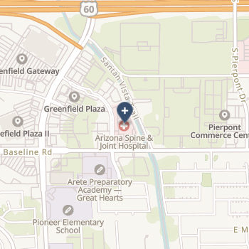 Arizona Spine And Joint Hospital on map