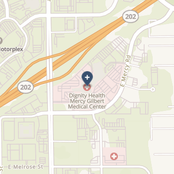 Mercy Gilbert Medical Center on map