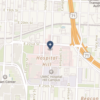Truman Medical Center Hospital Hill on map