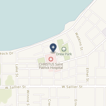 Christus St Patrick Hospital on map