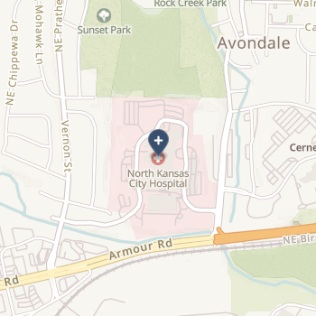 North Kansas City Hospital on map