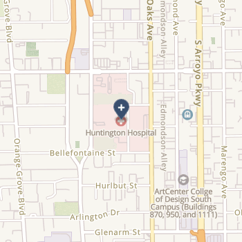 Huntington Memorial Hospital on map