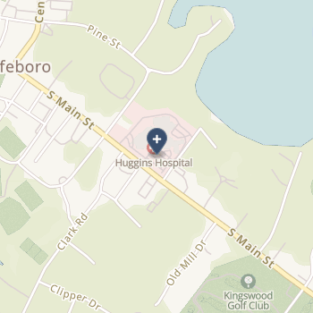 Huggins Hospital on map