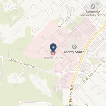 St Anthony's Medical Center on map