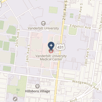 Vanderbilt University Medical Center on map