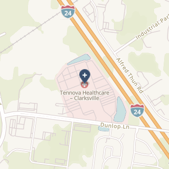 Tennova Healthcare-Clarksville on map