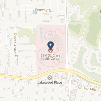 Ssm Health St Clare Hospital - Fenton on map