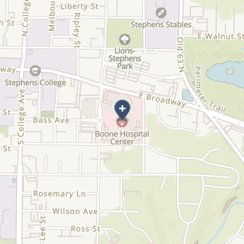 Boone Hospital Center on map
