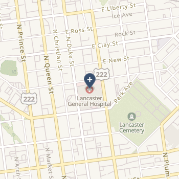 Lancaster General Hospital on map