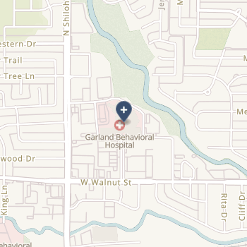 Baylor Scott & White Medical Center Garland on map