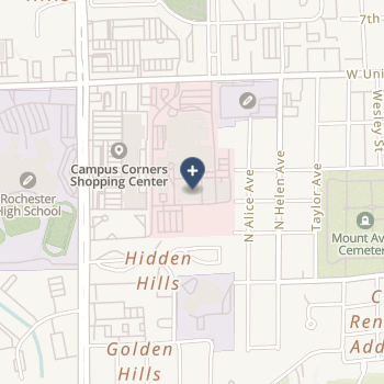 Ascension Crittenton Hospital on map