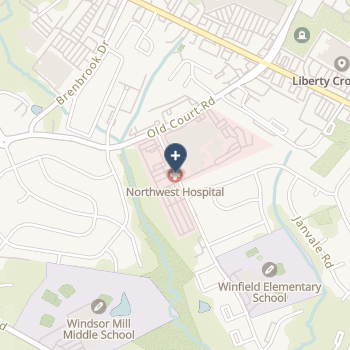 Northwest Hospital Center on map