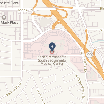 Kaiser Foundation Hosp So Sacramento on map