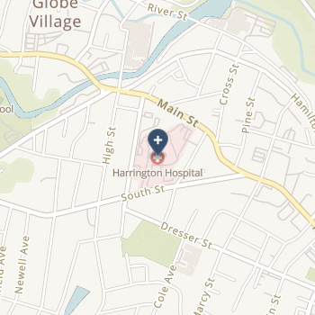 Harrington Memorial Hospital-1 on map