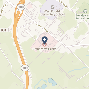 Grand View Hospital on map