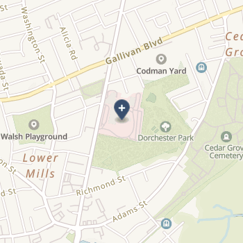 Carney Hospital on map